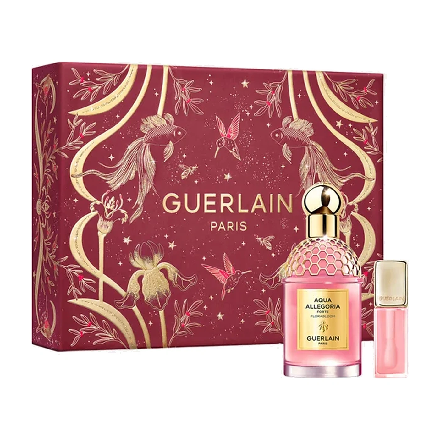 Aqua Allegoria Forte Florabloom Eau de Parfum и KissKiss Bee Glow Oil