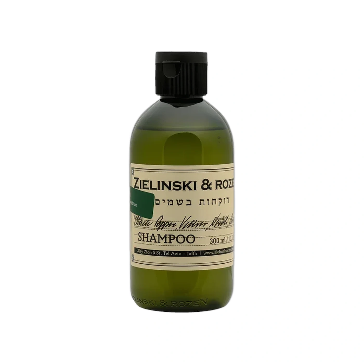 Zielinski & Rozen Black Pepper, Vetiver, Neroli, Amber Shampoo Damaged Hair 300 мл