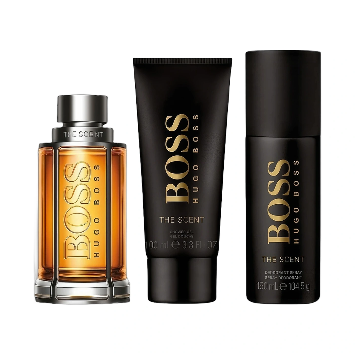 The Scent XM23 Gift Set — EDT 100 ml + Deodorant 150 ml + Shower Gel 100 ml