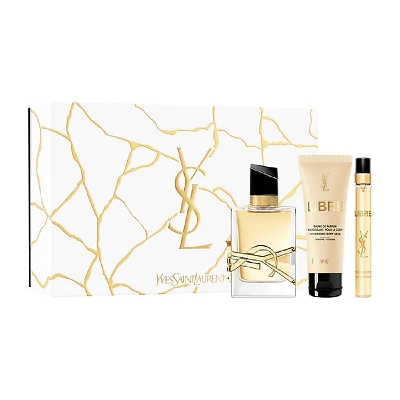 Libre Gift Set — EDP 50 ml + EDP 10 ml + Body Cream 50 ml