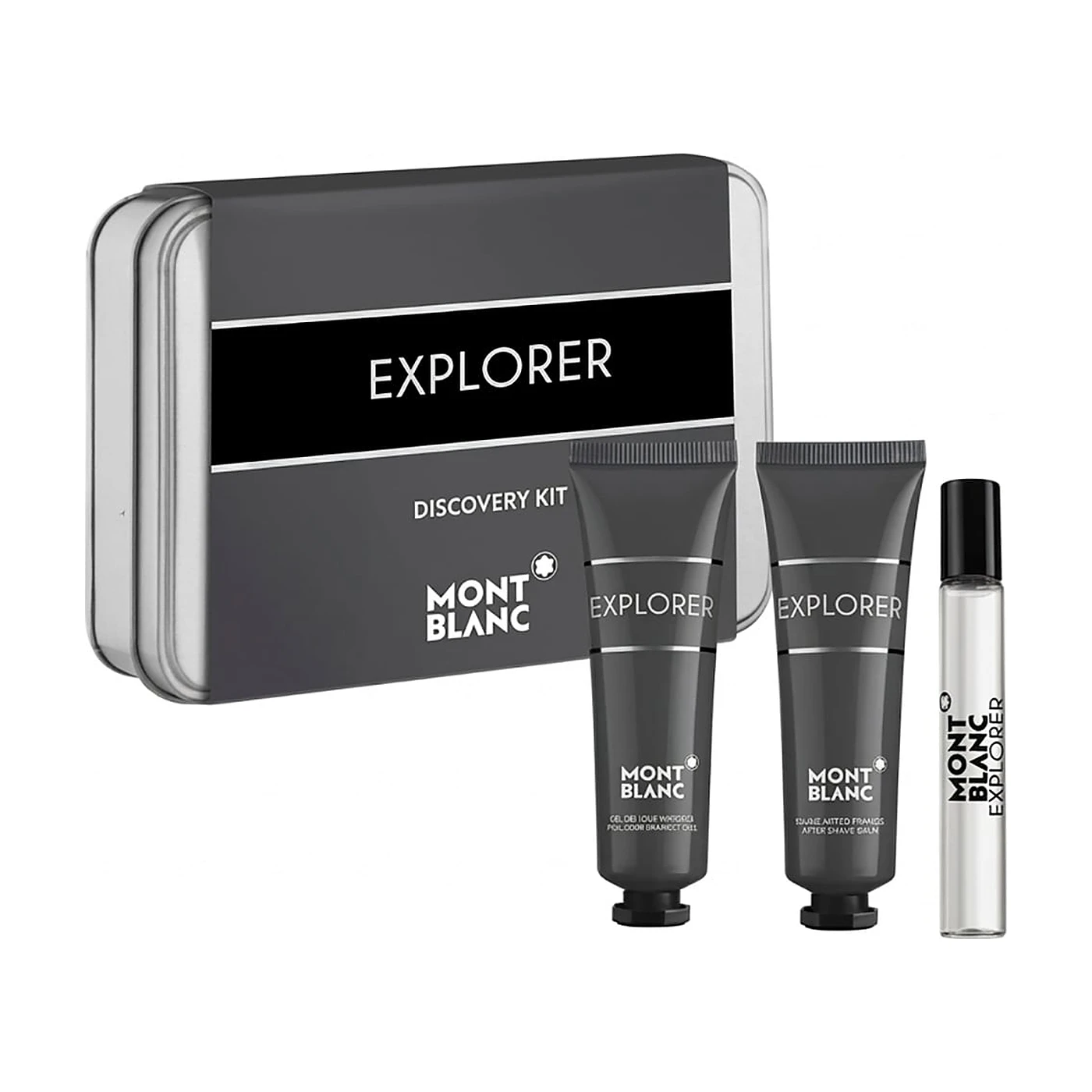 Explorer Discovery Kit — EDP 7.5 ml + Shower Gel 30 ml + After Shave Balm 30 ml