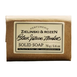 Zielinski & Rozen Black Vetiver & Amber Solid Soap 75 г